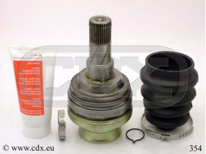 CDX 354 jungčių komplektas, kardaninis velenas 
 Ratų pavara -> Sujungimai/komplektas