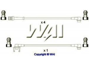 WAIglobal SL267 uždegimo laido komplektas