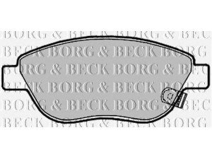 BORG & BECK BBP2028 stabdžių trinkelių rinkinys, diskinis stabdys 
 Techninės priežiūros dalys -> Papildomas remontas
77366481, 77366534, 1605227, 1605354