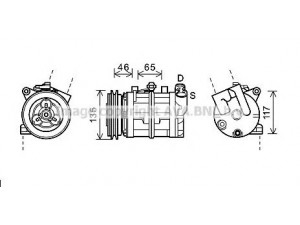 AVA QUALITY COOLING DNK341 kompresorius, oro kondicionierius 
 Oro kondicionavimas -> Kompresorius/dalys
92600VB300