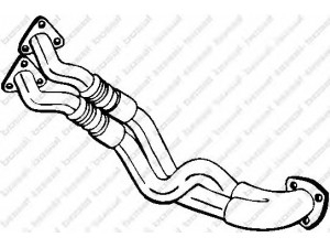 BOSAL 753-519 išleidimo kolektorius 
 Išmetimo sistema -> Išmetimo vamzdžiai
1014538, 7M0 253 091 R