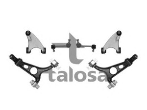 TALOSA 49-03702 pakabos komplektas 
 Ašies montavimas/vairavimo mechanizmas/ratai -> Valdymo svirtis/pasukamosios svirties sujungimas -> Vairo trauklės (valdymo svirtis, išilginis balansyras, diago
