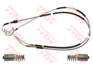 TRW GCH1155 trosas, stovėjimo stabdys 
 Stabdžių sistema -> Valdymo svirtys/trosai
1656490, 1659647, 1659671, 6186708