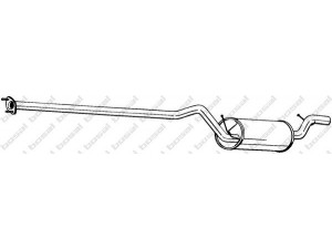 BOSAL 287-171 vidurinis duslintuvas 
 Išmetimo sistema -> Duslintuvas
1437836