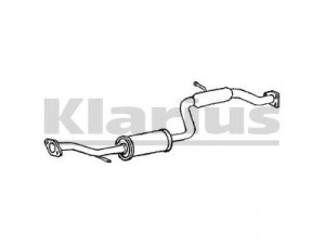 KLARIUS CL266Q vidurinis duslintuvas 
 Išmetimo sistema -> Duslintuvas
MR312905