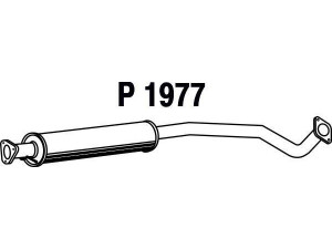 FENNO P1977 vidurinis duslintuvas 
 Išmetimo sistema -> Duslintuvas
96497471, 96497471