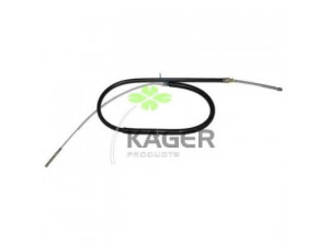 KAGER 19-1098 trosas, stovėjimo stabdys 
 Stabdžių sistema -> Valdymo svirtys/trosai
1H0609721