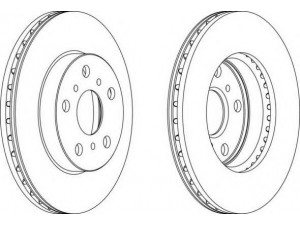 FERODO DDF402 stabdžių diskas 
 Dviratė transporto priemonės -> Stabdžių sistema -> Stabdžių diskai / priedai
4351232020, 4351232040, 4351232060