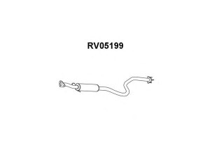 VENEPORTE RV05199 priekinis duslintuvas 
 Išmetimo sistema -> Duslintuvas
GEX33544, WCE10178EVA, GEX33544
