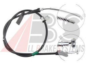 A.B.S. K18828 trosas, stovėjimo stabdys 
 Stabdžių sistema -> Valdymo svirtys/trosai
54410-86G00, 54410-86G00