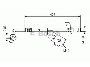 BOSCH 1 987 481 113 stabdžių žarnelė 
 Stabdžių sistema -> Stabdžių žarnelės
7111983, 92AB2078CC