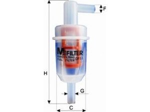 MFILTER DF 11 kuro filtras 
 Degalų tiekimo sistema -> Kuro filtras/korpusas
5008 879, 001 477 6301, 001 477 63 01