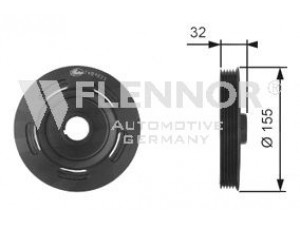 FLENNOR FVD99545 skriemulys, alkūninis velenas 
 Diržinė pavara -> Dirželio skriemulys
1660300003, 1660300203, 1660300303