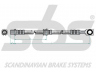 sbs 1330853664 stabdžių žarnelė 
 Stabdžių sistema -> Stabdžių žarnelės
13136715, 13194247, 5562260, 13136715