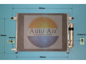 AUTO AIR GLOUCESTER 16-2048 kondensatorius, oro kondicionierius 
 Oro kondicionavimas -> Kondensatorius
96469288, 96539632, 96834082, 96469288