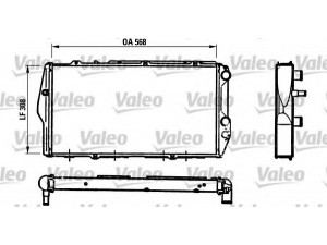 VALEO 819426 radiatorius, variklio aušinimas 
 Aušinimo sistema -> Radiatorius/alyvos aušintuvas -> Radiatorius/dalys
431121251A, 431121251AB, 431121251K
