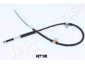 JAPANPARTS BC-H71R trosas, stovėjimo stabdys 
 Stabdžių sistema -> Valdymo svirtys/trosai
597703A000, 597703A000