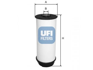 UFI 26.034.00 kuro filtras 
 Techninės priežiūros dalys -> Papildomas remontas
500054702, 5801354114