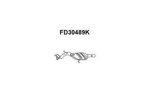 VENEPORTE FD30489K katalizatoriaus keitiklis
1001172, 1529502