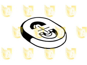 UNIGOM 165037 guminė juosta, išmetimo sistema 
 Išmetimo sistema -> Surinkimo dalys -> Atskiros surinkimo dalys -> Guminė juosta
171253147, 803253147, 6559021325