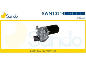SANDO SWM10144.1 valytuvo variklis 
 Priekinio stiklo valymo sistema -> Varikliukas, priekinio stiklo valytuvai
3B1955113C, 3B1955113D