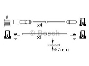 BOSCH 0 986 356 338 uždegimo laido komplektas 
 Kibirkšties / kaitinamasis uždegimas -> Uždegimo laidai/jungtys
803 998 031
