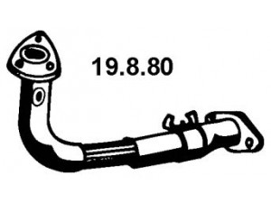 EBERSPÄCHER 19.8.80 išleidimo kolektorius 
 Išmetimo sistema -> Išmetimo vamzdžiai
1705.65, 1705.H1