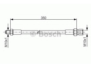 BOSCH 1 987 476 324 stabdžių žarnelė 
 Stabdžių sistema -> Stabdžių žarnelės
113 611 701 C, 113 611 701 D, 131 611 701