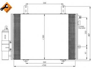 NRF 35353 kondensatorius, oro kondicionierius 
 Oro kondicionavimas -> Kondensatorius
7700301253, 8200106950, 8200221131