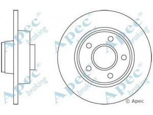 APEC braking DSK2325 stabdžių diskas 
 Dviratė transporto priemonės -> Stabdžių sistema -> Stabdžių diskai / priedai
4320600QAB, 4320600QAC, 4408276