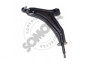 SOMORA 150182 vikšro valdymo svirtis 
 Ašies montavimas/vairavimo mechanizmas/ratai -> Valdymo svirtis/pasukamosios svirties sujungimas -> Vairo trauklės (valdymo svirtis, išilginis balansyras, diago