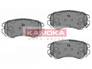 KAMOKA JQ1018500 stabdžių trinkelių rinkinys, diskinis stabdys 
 Techninės priežiūros dalys -> Papildomas remontas
58101-2CA20, 58101-2EA10, 58101-2EA11