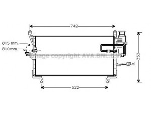 AVA QUALITY COOLING FT5216 kondensatorius, oro kondicionierius