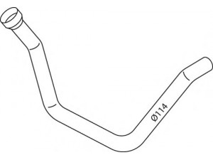 DINEX 68244 išleidimo kolektorius 
 Išmetimo sistema -> Išmetimo vamzdžiai
1364023