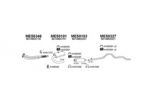VENEPORTE 500210 išmetimo sistema