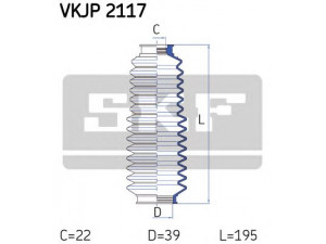 SKF VKJP 2117 gofruotoji membrana, vairavimas 
 Vairavimas -> Gofruotoji membrana/sandarinimai
322506, 92090155, 9290155, 322506