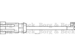 BORG & BECK BWL3075 įspėjimo kontaktas, stabdžių trinkelių susidėvėjimas
1908407, 42548203, 42548208