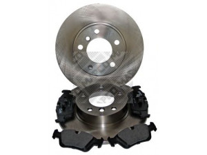 MAPCO 47880 stabdžių rinkinys, diskiniai stabdžiai 
 Stabdžių sistema -> Diskinis stabdys -> Stabdžių remonto rinkinys