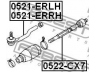 FEBEST 0521-ERRH skersinės vairo trauklės galas
EG21-32-280, TD11-32-280