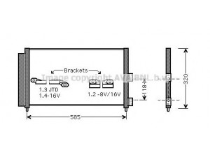 AVA QUALITY COOLING FT5289 kondensatorius, oro kondicionierius