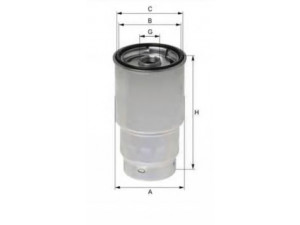 UNIFLUX FILTERS XN450 kuro filtras 
 Techninės priežiūros dalys -> Papildomas remontas
R 2L1-13ZA5 A, R 2L1-13ZA5 A9A