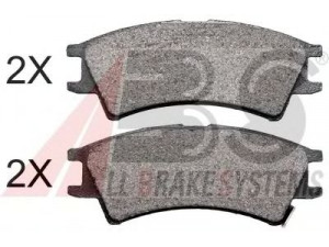 A.B.S. 37126 OE stabdžių trinkelių rinkinys, diskinis stabdys 
 Techninės priežiūros dalys -> Papildomas remontas
58101-02A00, 58101-05A10