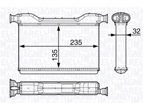 MAGNETI MARELLI 350218354000 šilumokaitis, salono šildymas 
 Šildymas / vėdinimas -> Šilumokaitis
64 11 9 163 330, 9 163 330