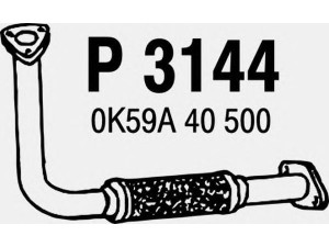 FENNO P3144 išleidimo kolektorius 
 Išmetimo sistema -> Išmetimo vamzdžiai
OK59A-40-500
