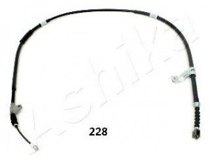 ASHIKA 131-02-228 trosas, stovėjimo stabdys 
 Stabdžių sistema -> Valdymo svirtys/trosai
4642020520