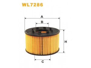 WIX FILTERS WL7286 alyvos filtras 
 Techninės priežiūros dalys -> Techninės priežiūros intervalai
1088179, 1349745, M8206A01, XS7Q6744A4