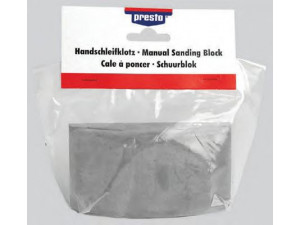 PRESTO 706417 rūdžių tirpiklis 
 Presto Handschleifklotz