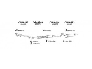 VENEPORTE 400168 išmetimo sistema 
 Išmetimo sistema -> Išmetimo sistema, visa