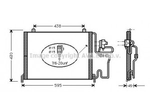 AVA QUALITY COOLING RT5245 kondensatorius, oro kondicionierius