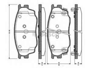 BOSCH 0 986 TB2 822 stabdžių trinkelių rinkinys, diskinis stabdys 
 Techninės priežiūros dalys -> Papildomas remontas
G2YD3323Z, GJYA3323ZB, GJYA3323ZC